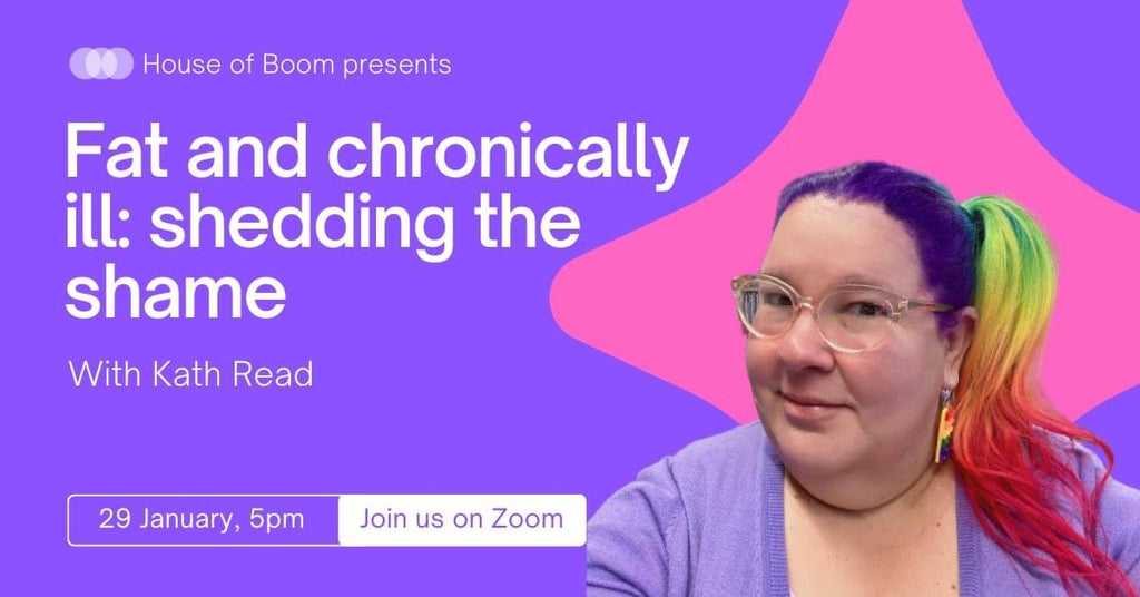 Join us for an online talk on being fat & chronically ill