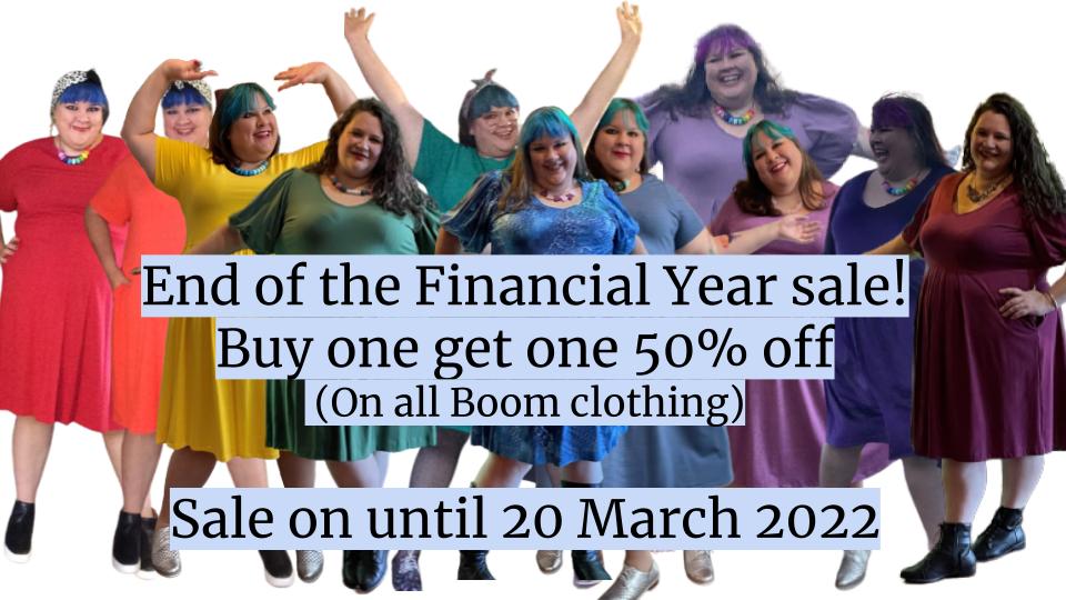 End of the financial year sale!