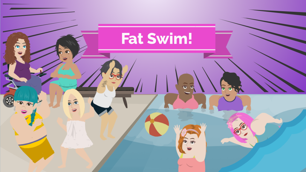 Fat Swim! January 22nd, Karori Pool