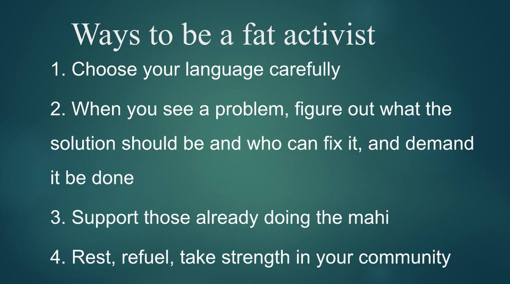 How to be a fat activist in five minutes a day