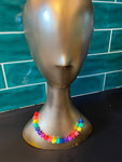 Star-shaped Scarborough Tce Rainbow necklace - chaotic order