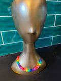 Star-shaped Scarborough Tce Rainbow necklace - chaotic order