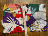 Zip purse - tropical hibiscus
