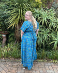 KELLYE maxi dress - turquoise