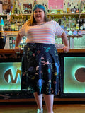 TIARE skirt - Georgia O'Keefe linen