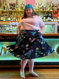 TIARE skirt - Georgia O'Keefe linen