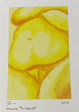 Set of six nude prints