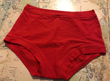 Red full brief underpants